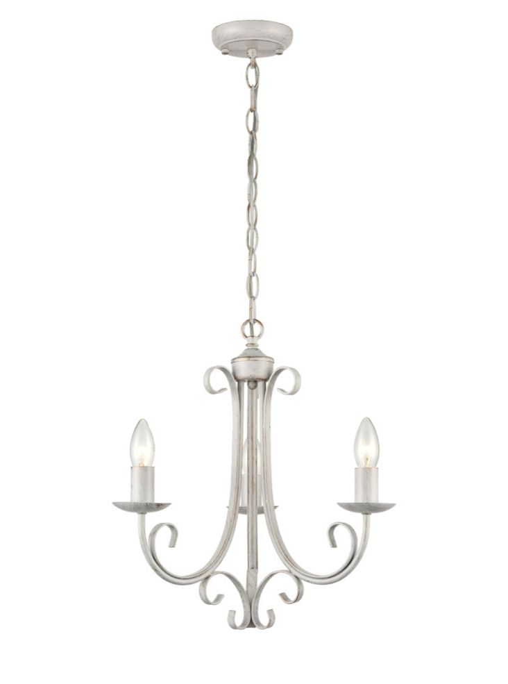 Elegant Abbey 3/5/8Lt Chandelier Ceiling Light in Painted White & Brushed Gold Finish - Perfect for Dining Room, Bedroom, or Foyer Lighting