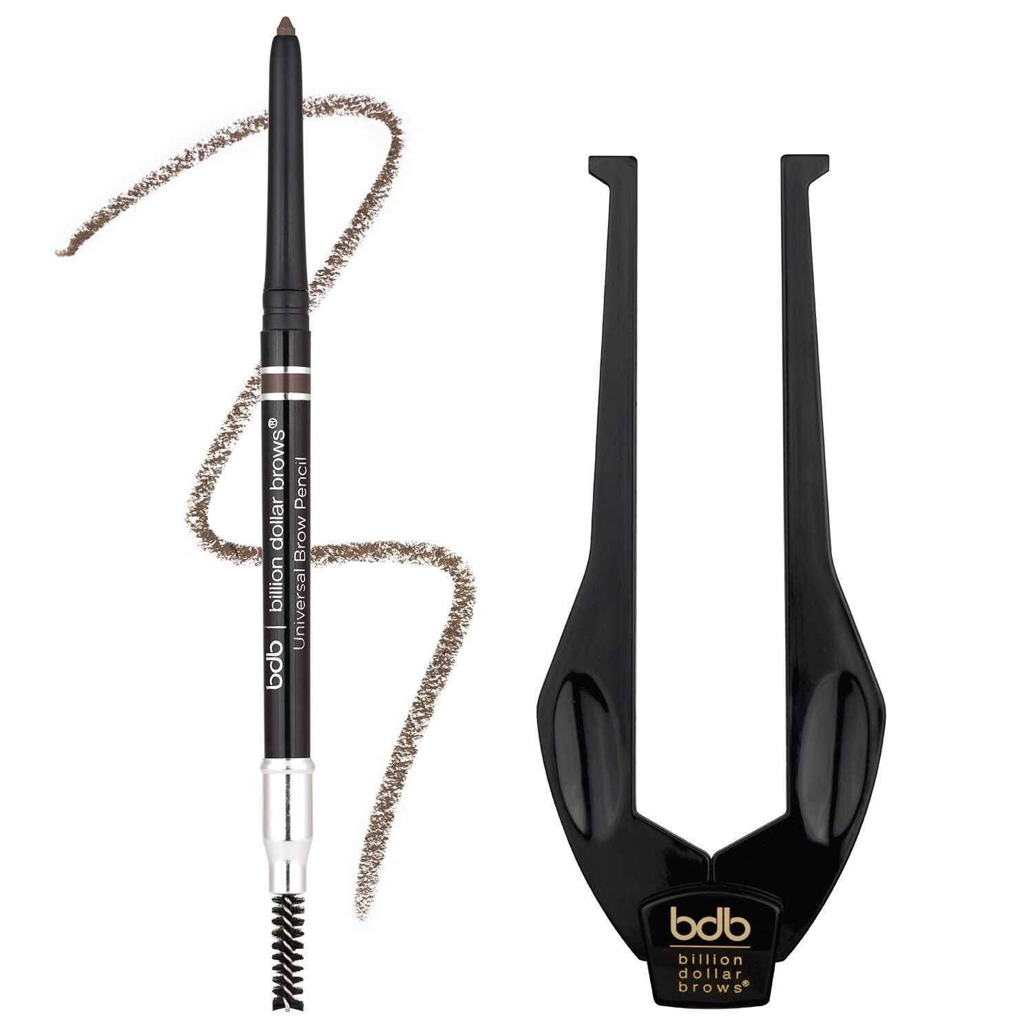 Billion Dollar Brows Pencil & Brow Buddy Kit - Microblading for Perfect Eyebrows at Home