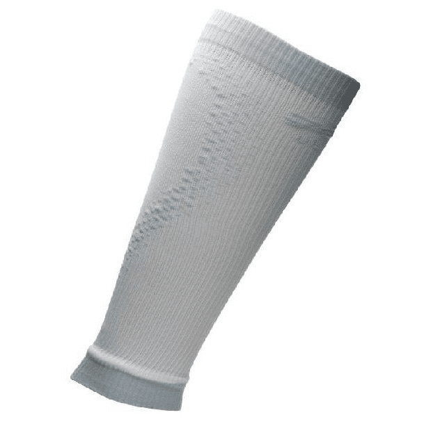 Unisex Ultra 2.0 CRX Calf Sleeve Compression Support - White/Graphite for Running, Cycling & Sports Recovery