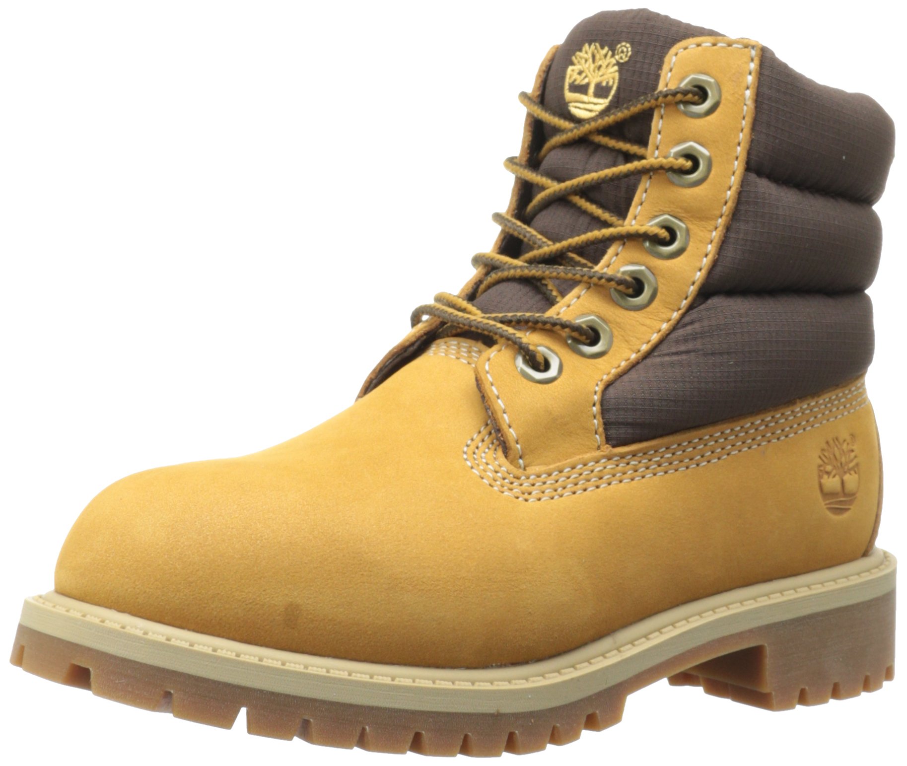 Timberland 6 Inch Premium Waterproof Boots for Kids - Toddler, Little Kid & Big Kid Sizes - Warm Winter & Outdoor Adventure Footwear