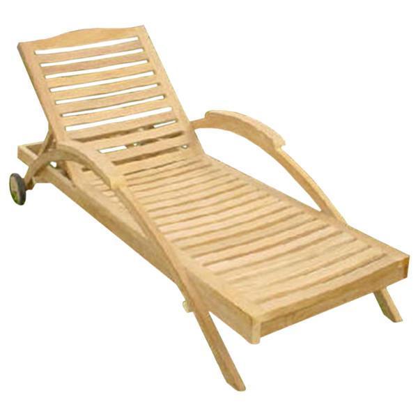 Premium Innova Sun Lounger - Adjustable Outdoor Reclining Chair with Cushion - Perfect for Poolside, Beach, Patio, and Backyard Relaxation