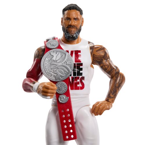 WWE Main Event Series Jey Uso Action Figure - Collectible Wrestling Toy for Fans & Kids | Perfect for Display, Play & WWE Themed Parties