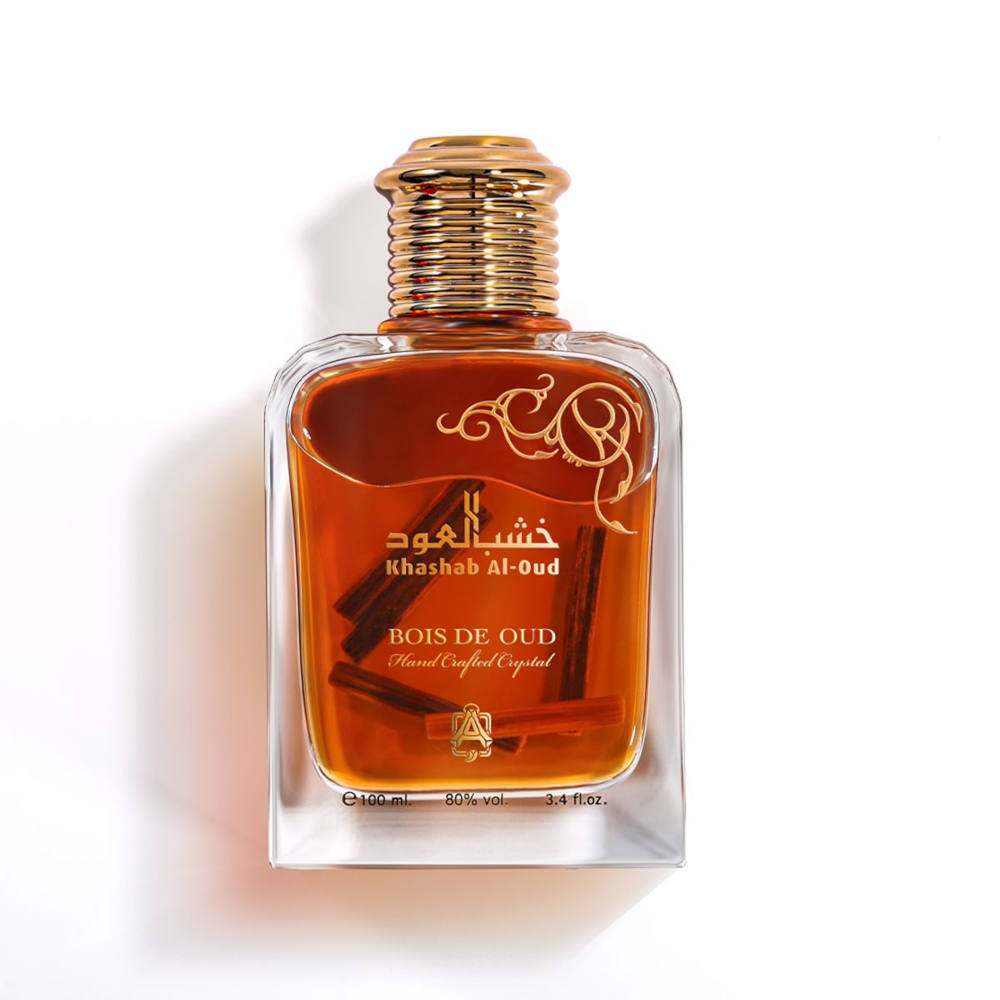 Premium Khashab Al Oud Perfume Oil - 100ml Long-Lasting Arabian Fragrance for Men & Women - Perfect for Special Occasions, Evening Wear & Luxury Gifting