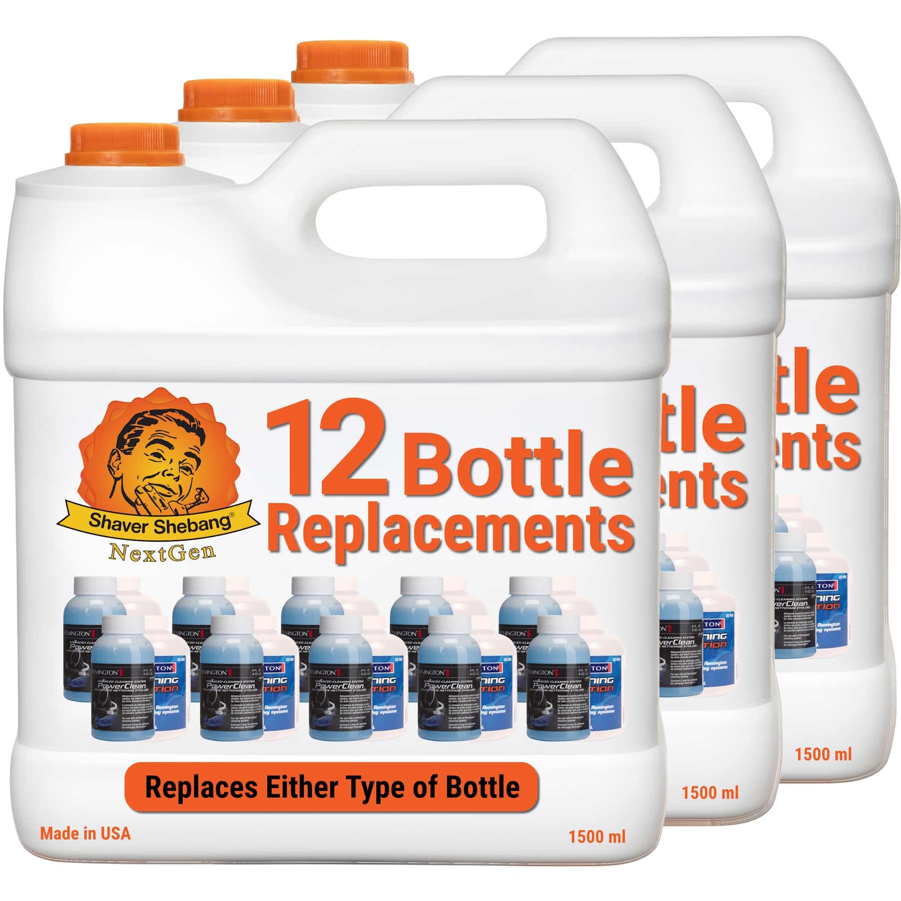 36 Pack Remington PowerClean Refill Bottles - Compatible with PowerClean Vacuums - Perfect for Home Cleaning & Maintenance