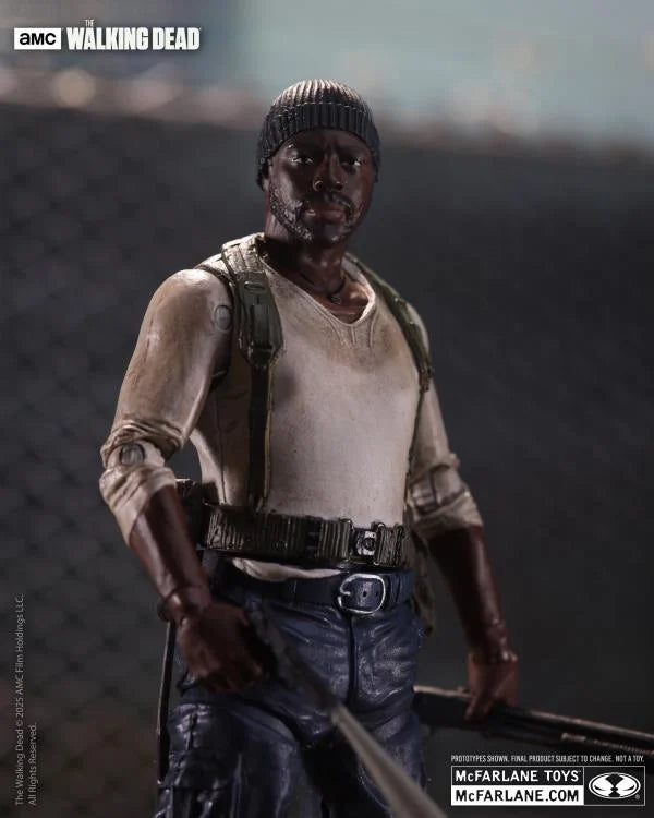 Tyreese The Walking Dead TV Series 6-Inch Action Figure - Collectible Toy for Fans & Display - Perfect for Gifts, Decor, and Role-Playing Scenes