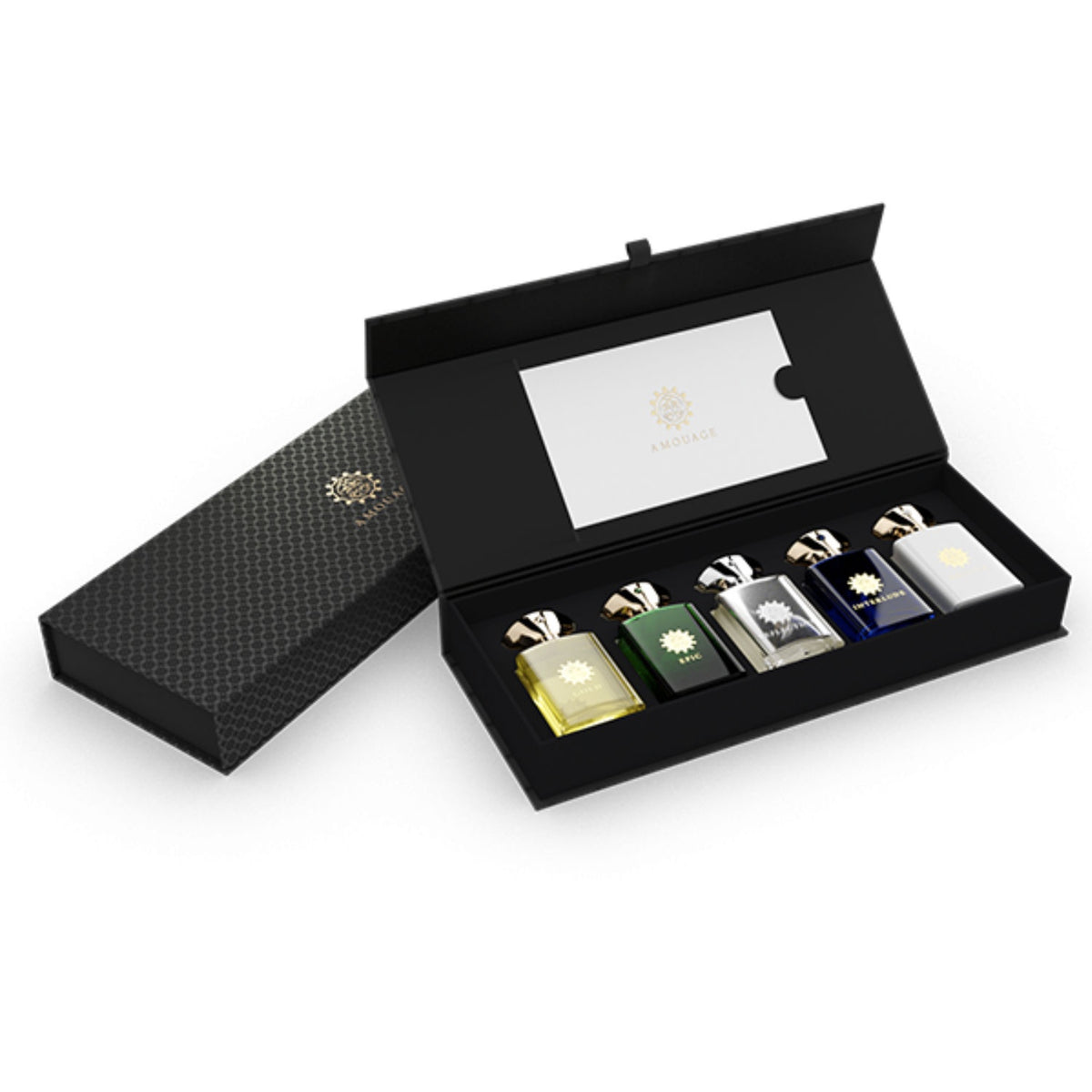 Premium Men's 5-Piece Travel Perfume Set - 5 x 7.5ml Eau de Parfum Spray - Perfect for Business Trips, Vacations & Gym Essentials