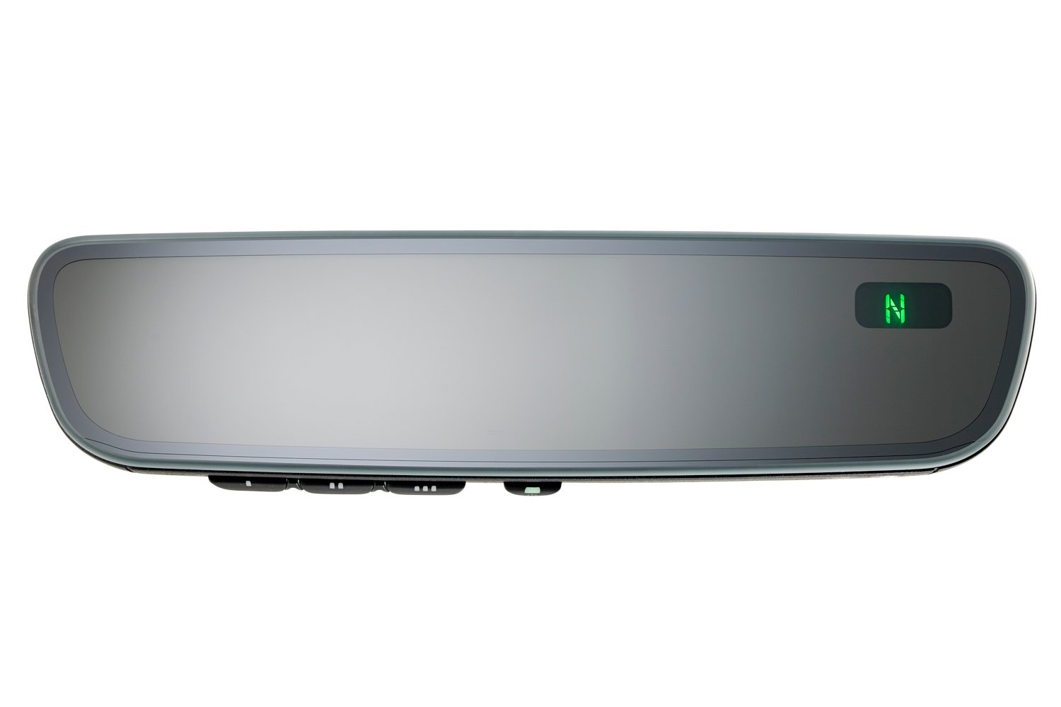 Gentex 85ADFMCHV Frameless Auto Dimming Rearview Mirror with Compass & HomeLink - Compatible with VW/Audi (Includes Bracket & Wire Cover) - Perfect for Night Driving & Enhanced Vehicle Safety