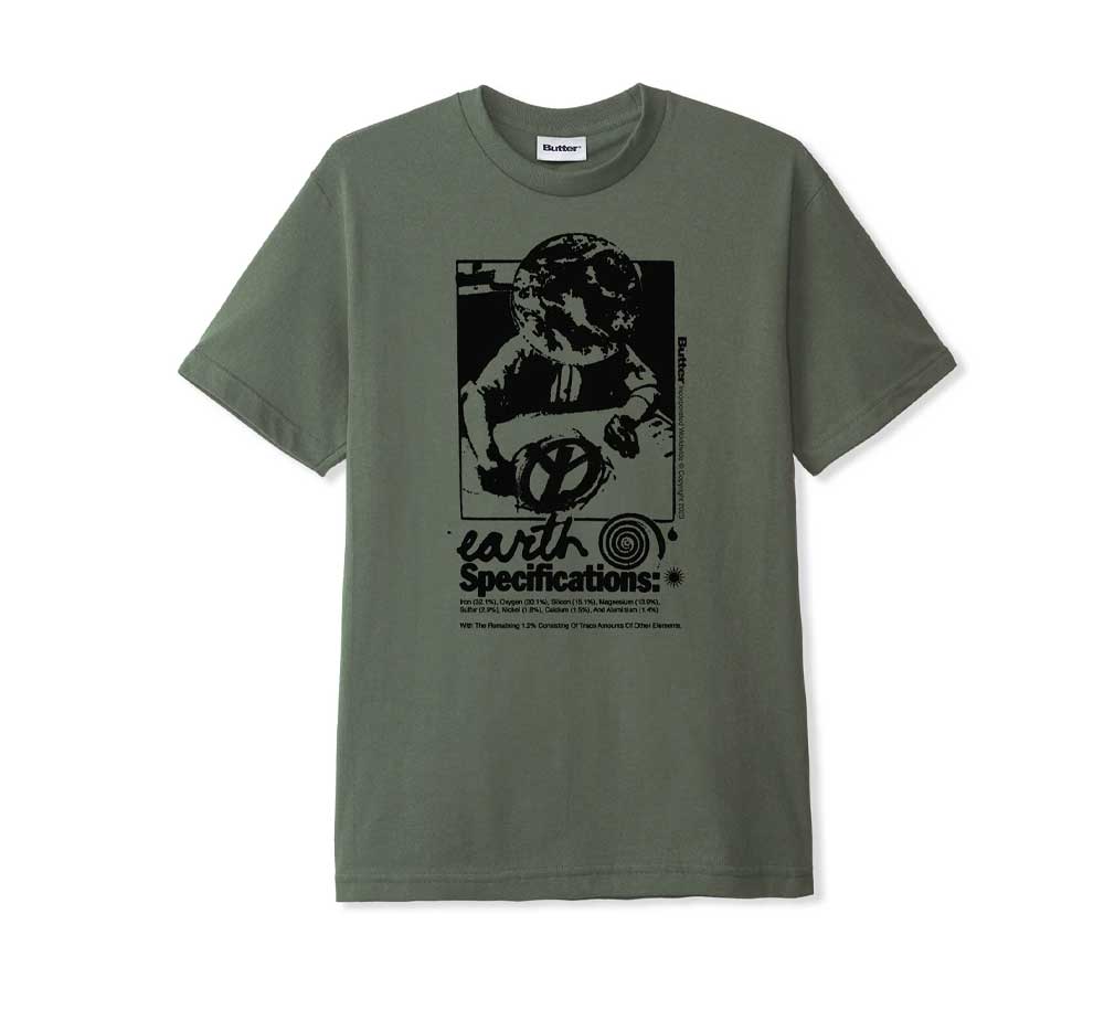Earth Spec Tee - Eco-Friendly Organic Cotton T-Shirt for Men & Women | Casual Wear, Outdoor Activities, and Sustainable Fashion