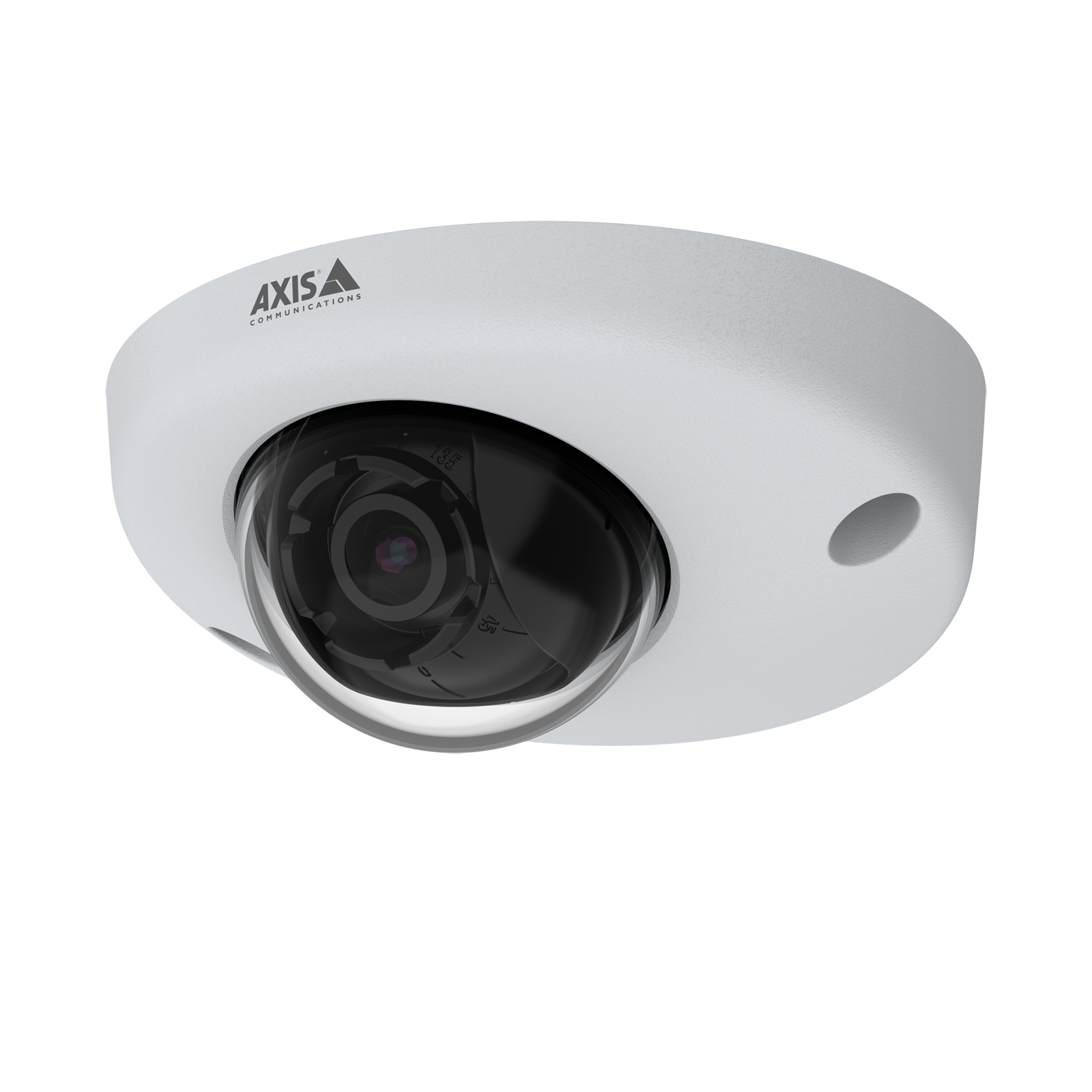 Axis Communications P3925-R 2.8mm Lens Surveillance Dome Camera with RJ45 Network Connection - Ideal for Public Transit Security & Indoor Monitoring