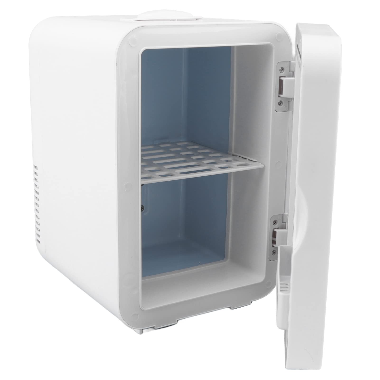 Portable Mini Fridge 2-Tier Cooler Warmer - 110V US Plug Compact Refrigerator for Car, Home, Office & Dorm - Perfect for Drinks, Snacks, Skincare & Medication Storage
