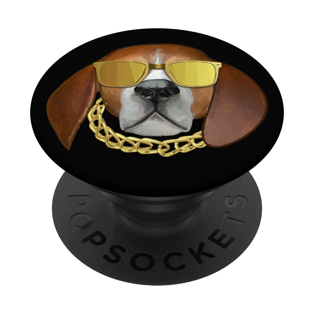 Funny Beagle Design PopSockets - Standard PopGrip for Dog Lovers, Beagle Parents & Pet Owners | Perfect for Phones, Tablets & Daily Use