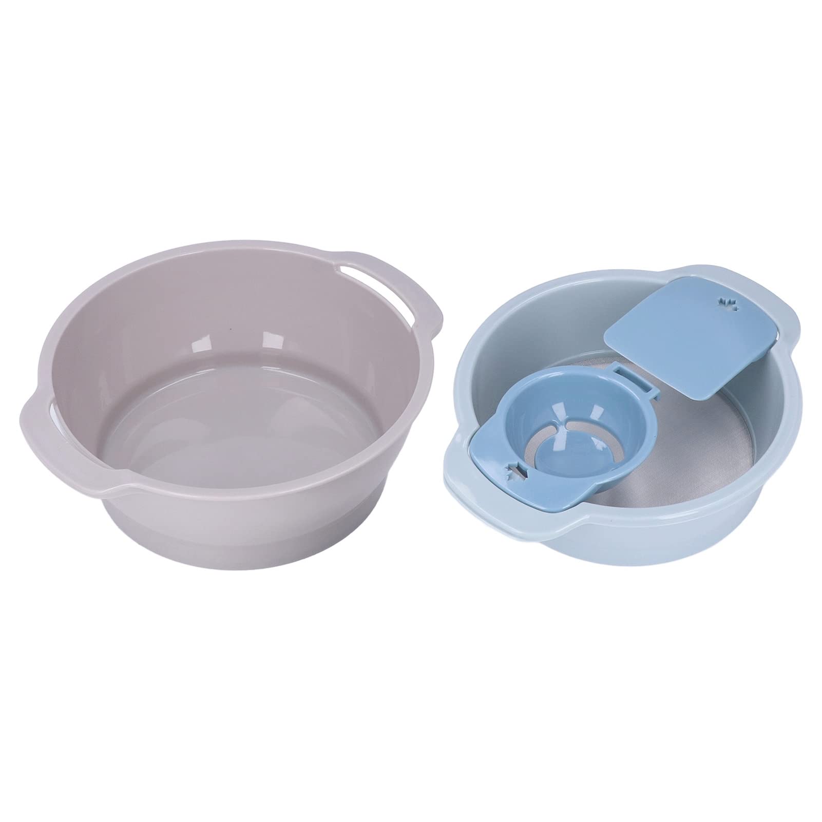Premium Stainless Steel Pollen Sieve Set - 3-Piece Stackable Flour Sifter for Baking, Cooking & Kitchen Use - Ideal for Sifting Flour, Powdered Sugar & Dry Ingredients