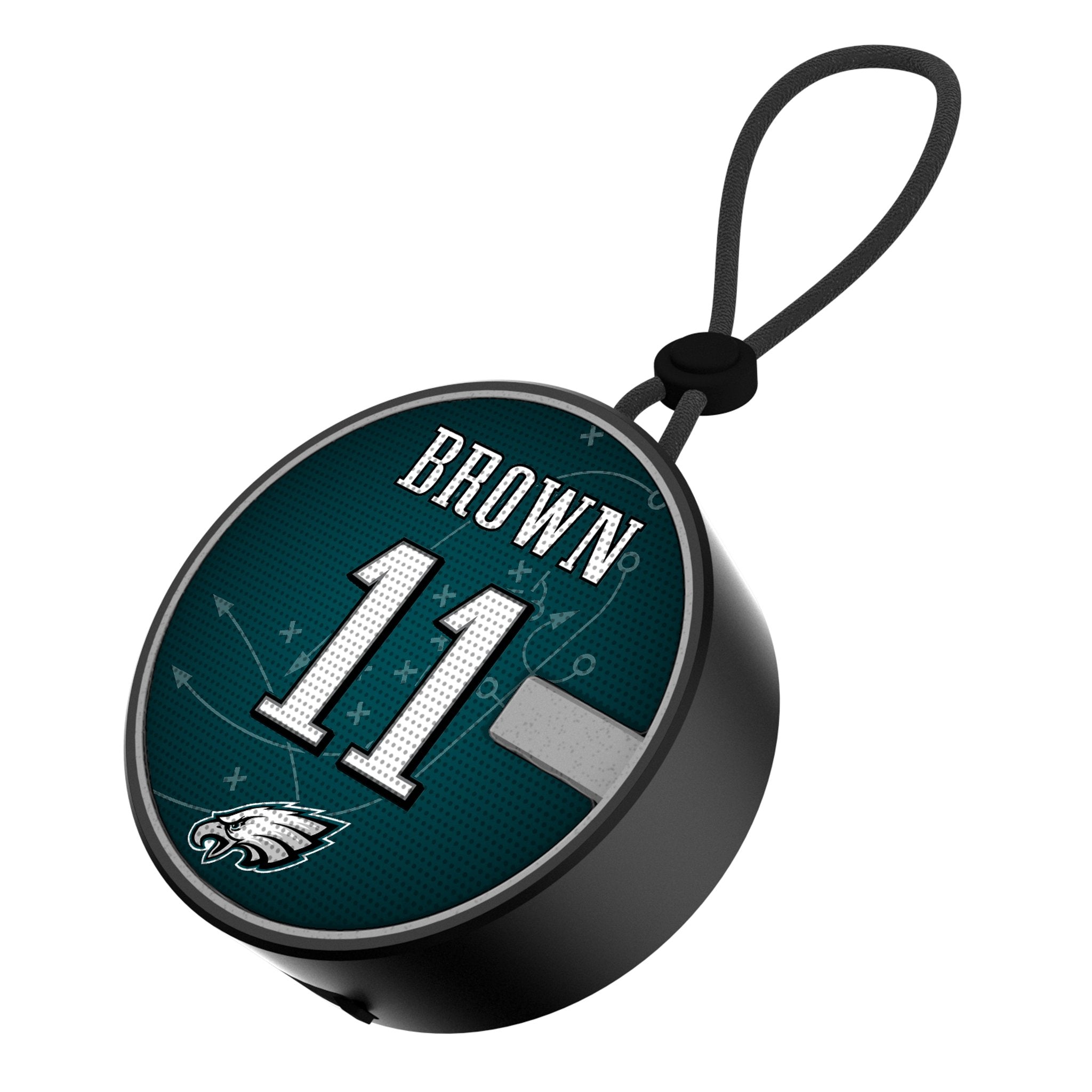 A.J. Brown Philadelphia Eagles NFL Football Team Waterproof Bluetooth Speaker - Perfect for Tailgating, Pool Parties & Outdoor Adventures