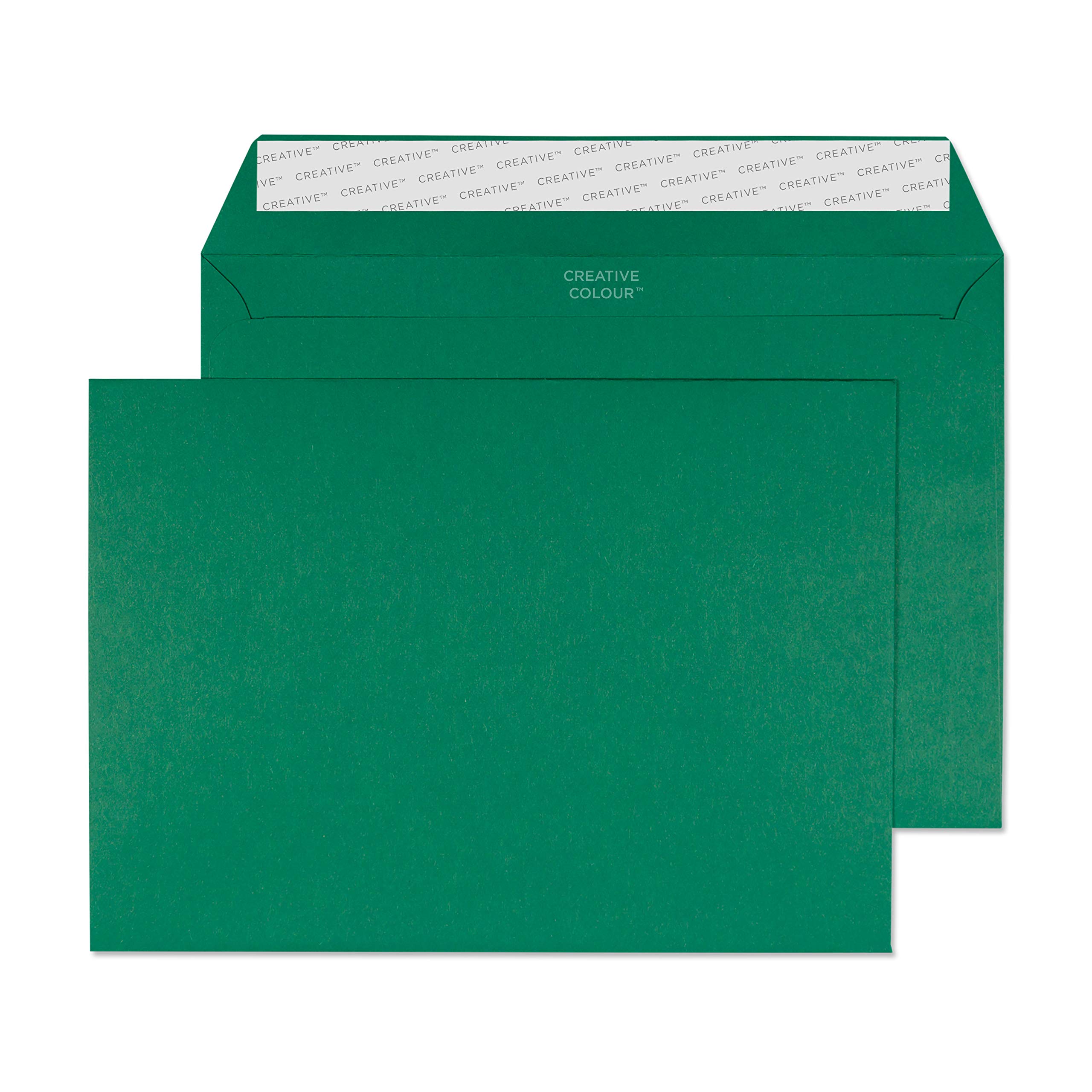 Premium Dark Green Invitation Envelopes 6x9 Inches - Alpine Green 80lb Cardstock with Peel & Seal Closure (Pack of 500) - Perfect for Wedding Invitations, Business Correspondence & Special Events