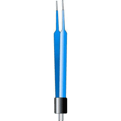 Precision Bipolar Jeweler Forceps #5 - 0.5mm Tip for Microsurgery & Electronics Repair (Model 91 6107) - Ideal for Jewelry Making, Watch Repair & Lab Work