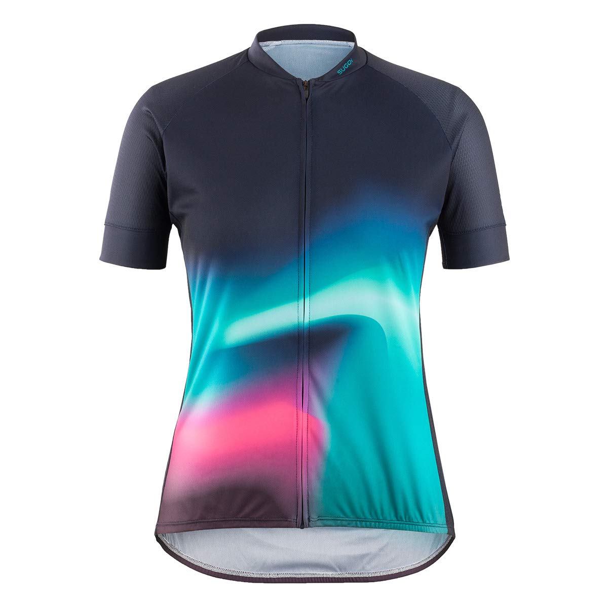 SUGOi Women's Evolution Zap Cycling Jersey - Breathable Magic Sky Print Bike Shirt for Road & Mountain Biking | Perfect for Training, Racing & Outdoor Adventures