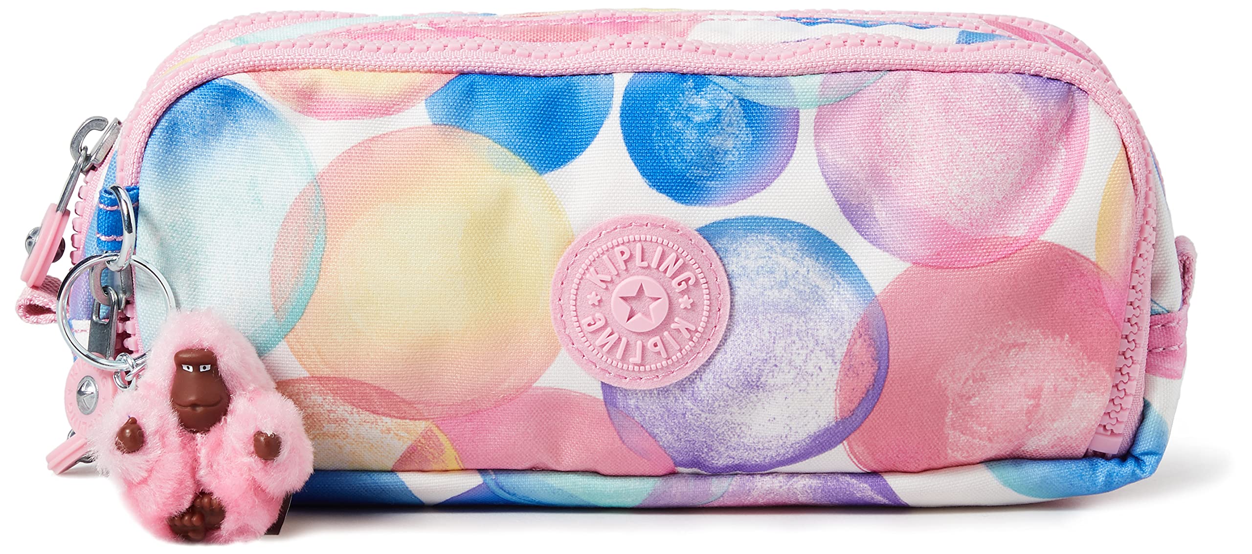 KIPLING GITROY Bubbly Rose Crossbody Bag & Pouch Set - Stylish & Functional for Travel, Work & Everyday Use
