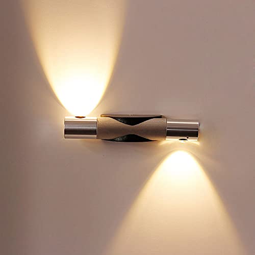 6W LED Wall Sconce Picture Light Fixture - Adjustable Rotatable Mirror Lamp Bulb for Artwork, Photos & Home Decor Lighting