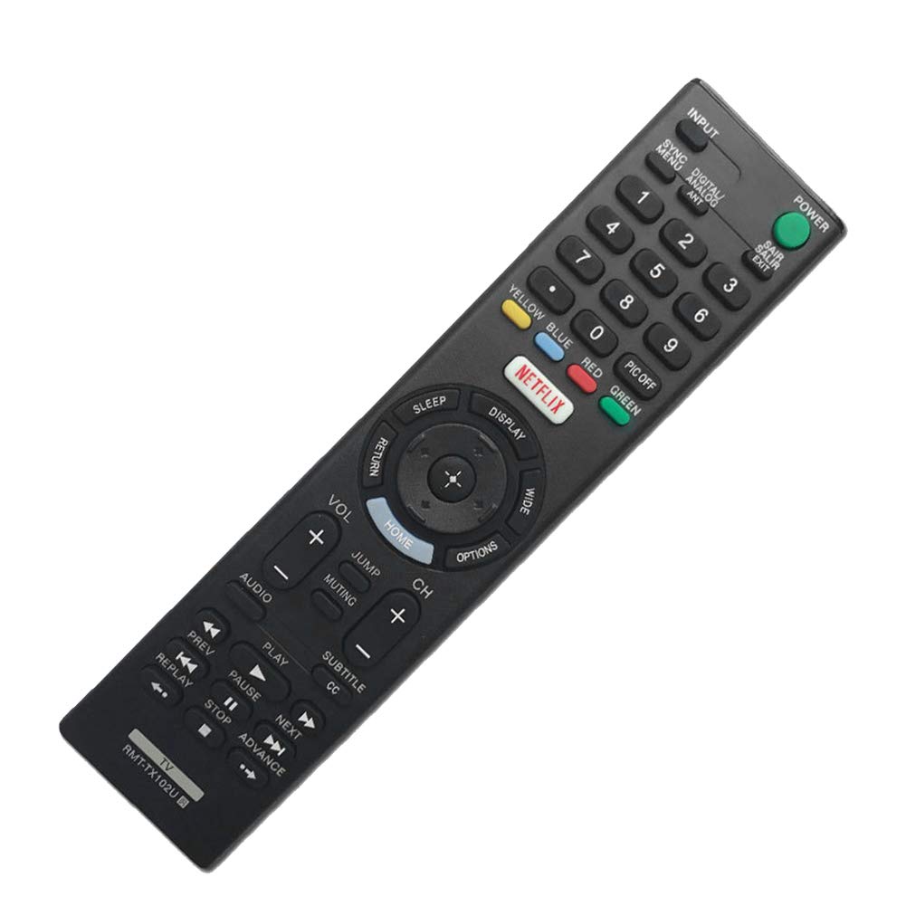 Original Title: Calvas Home Replacement Handheld Led Transmitter Remote Control Button Battery Powered Hotel Smart TV Accessaries For Sony RMT-TX102U   Optimized Title: **Universal Replacement Remote Control for Sony RMT-TX102U - Battery-Powered LED Transmitter for Smart TVs, Hotels & Home Use**