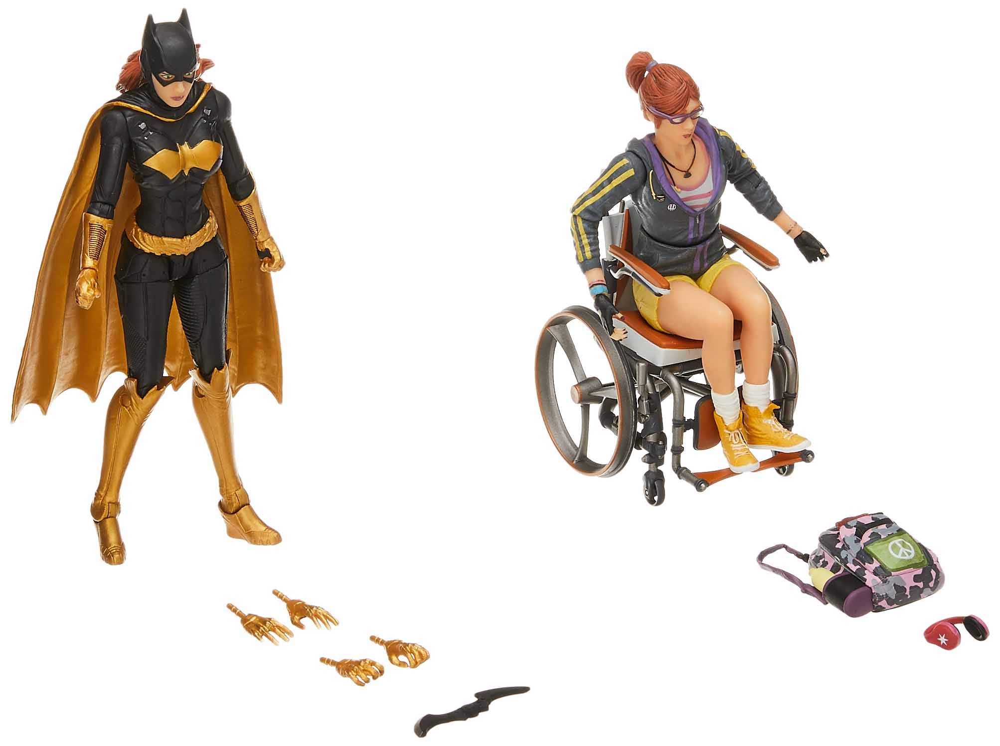 Batman Arkham Knight Batgirl & Oracle Action Figure - Sealed DC Collectibles for Fans & Collectors - Perfect for Display, Gaming Rooms & Superhero Decor