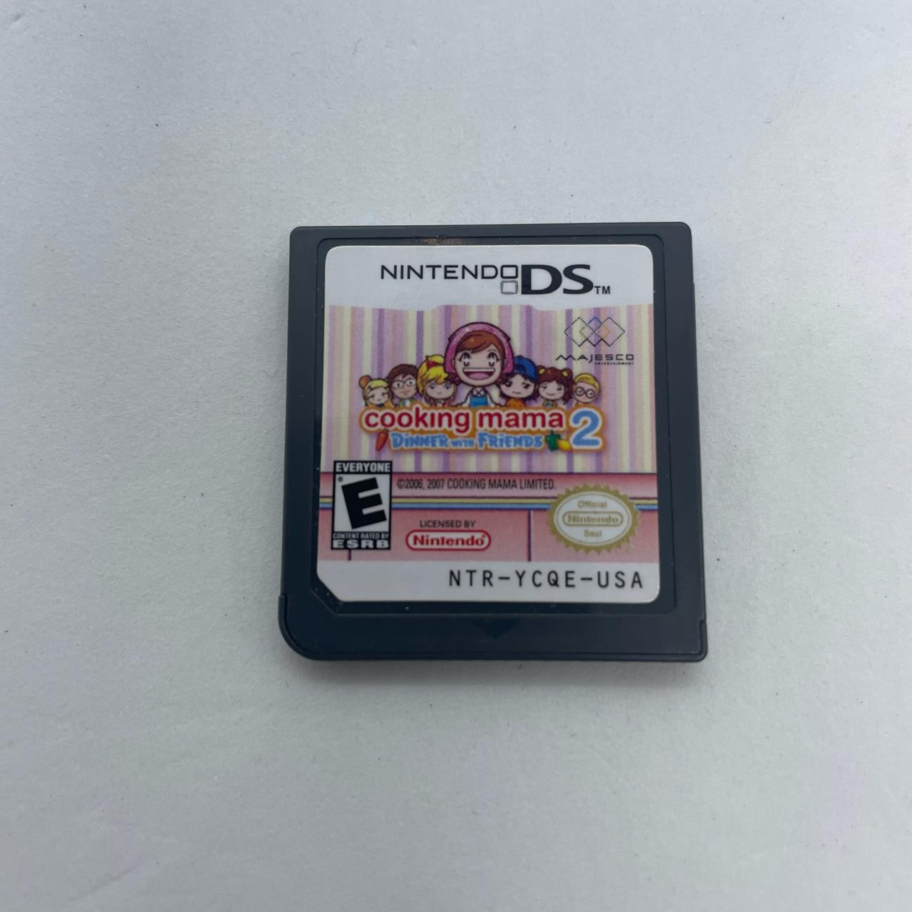 Cooking Mama 2: Dinner with Friends - Nintendo DS Game Cartridge - Fun Cooking Simulation Game for Family & Friends Game Night