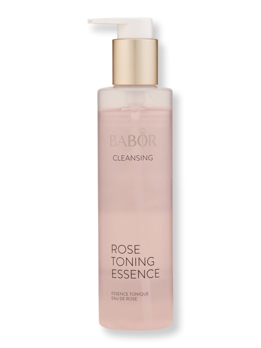 Babor Rose Toning Essence 200ml - Hydrating Facial Toner with Rose Extract for Glowing Skin | Perfect for Daily Skincare Routine & Post-Cleansing Refreshment