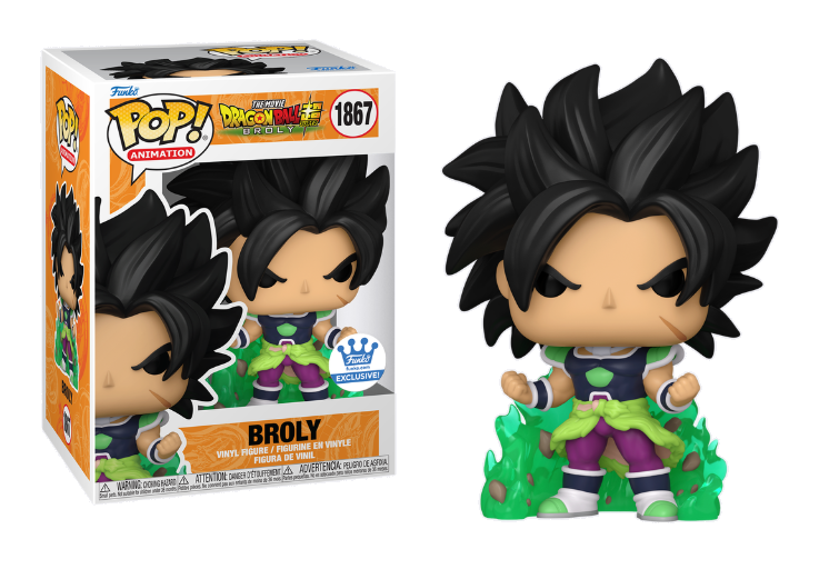 Dragon Ball Super Broly Funko Pop! Vinyl Figure - Collectible Anime Action Figure for Fans & Gift Ideas | Home Decor, Office Display, Anime Collection