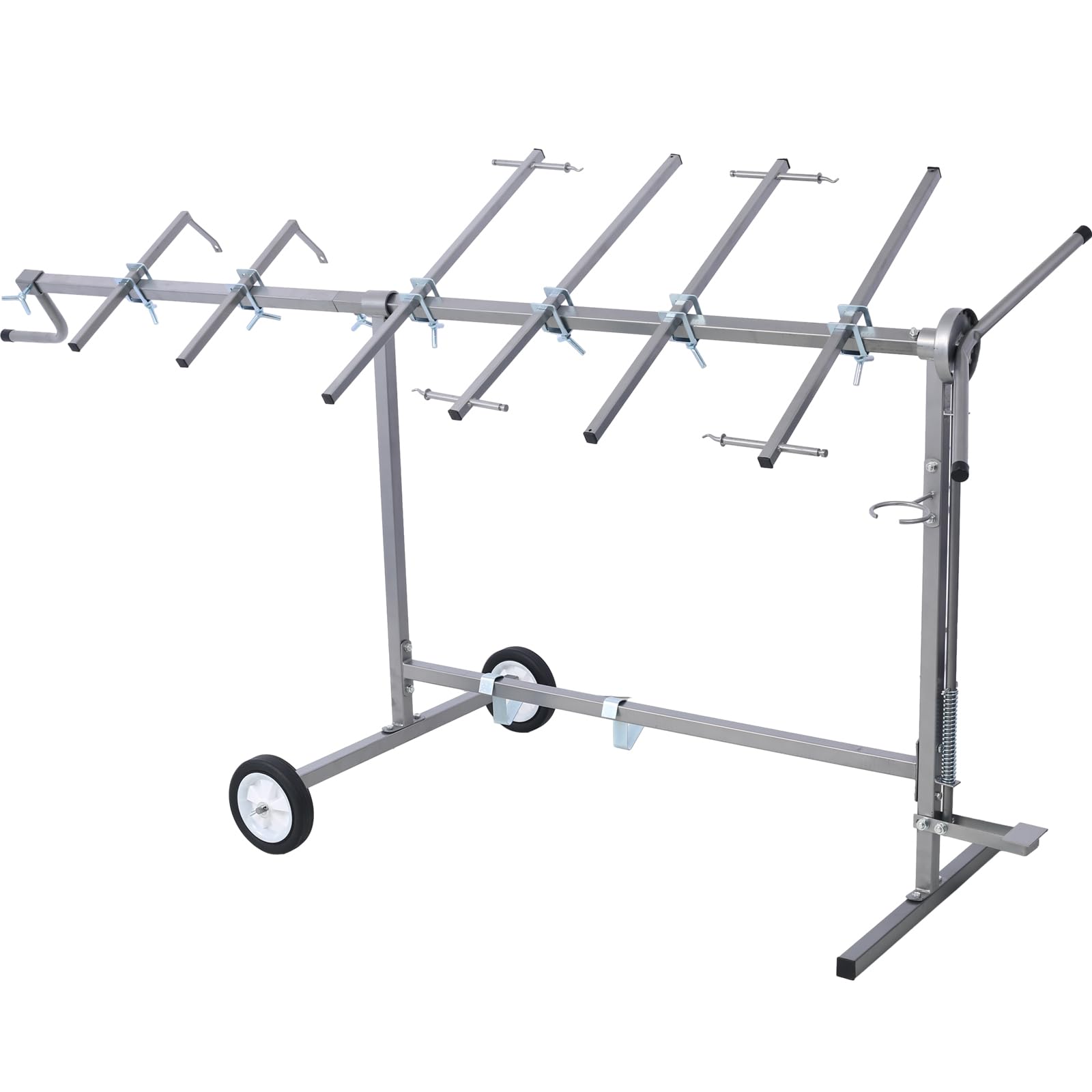 360° Rotating Heavy Duty Automotive Paint Stand - Car Body Panel Rack for Doors, Bumpers, Fenders & Hoods | Professional Auto Painting & Repair Workspace Organizer