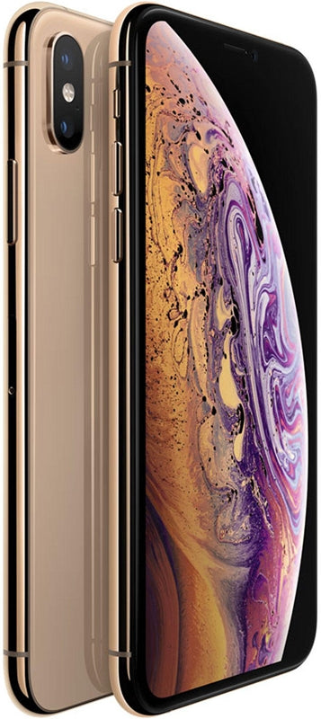 Refurbished Apple iPhone XS Max 64GB - Gold (Excellent Condition) | Unlocked Smartphone for Work, Travel & Daily Use