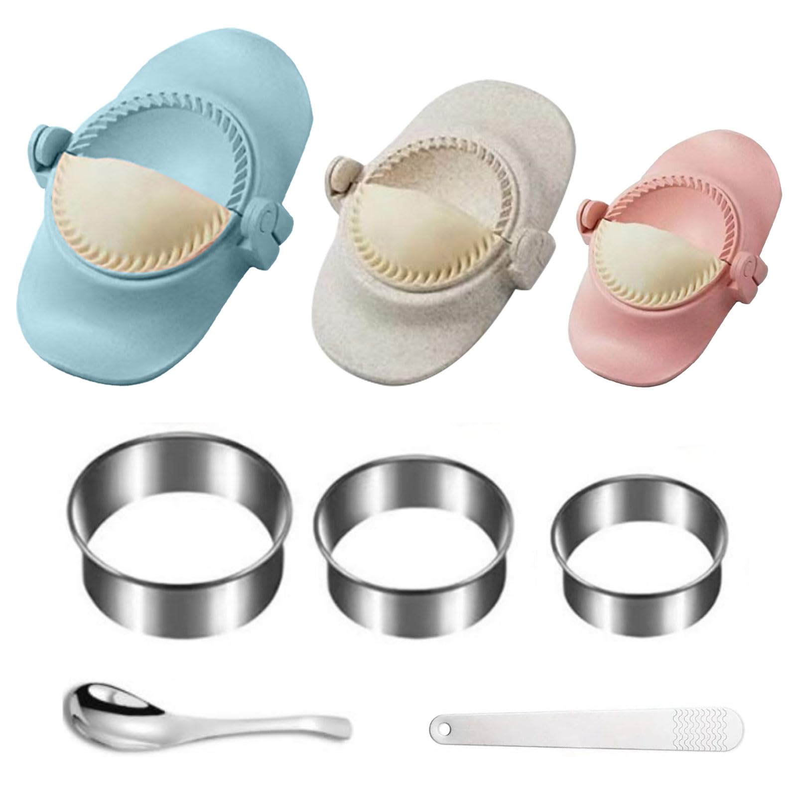Dumpling Mold Set - 3 Sizes (4.9