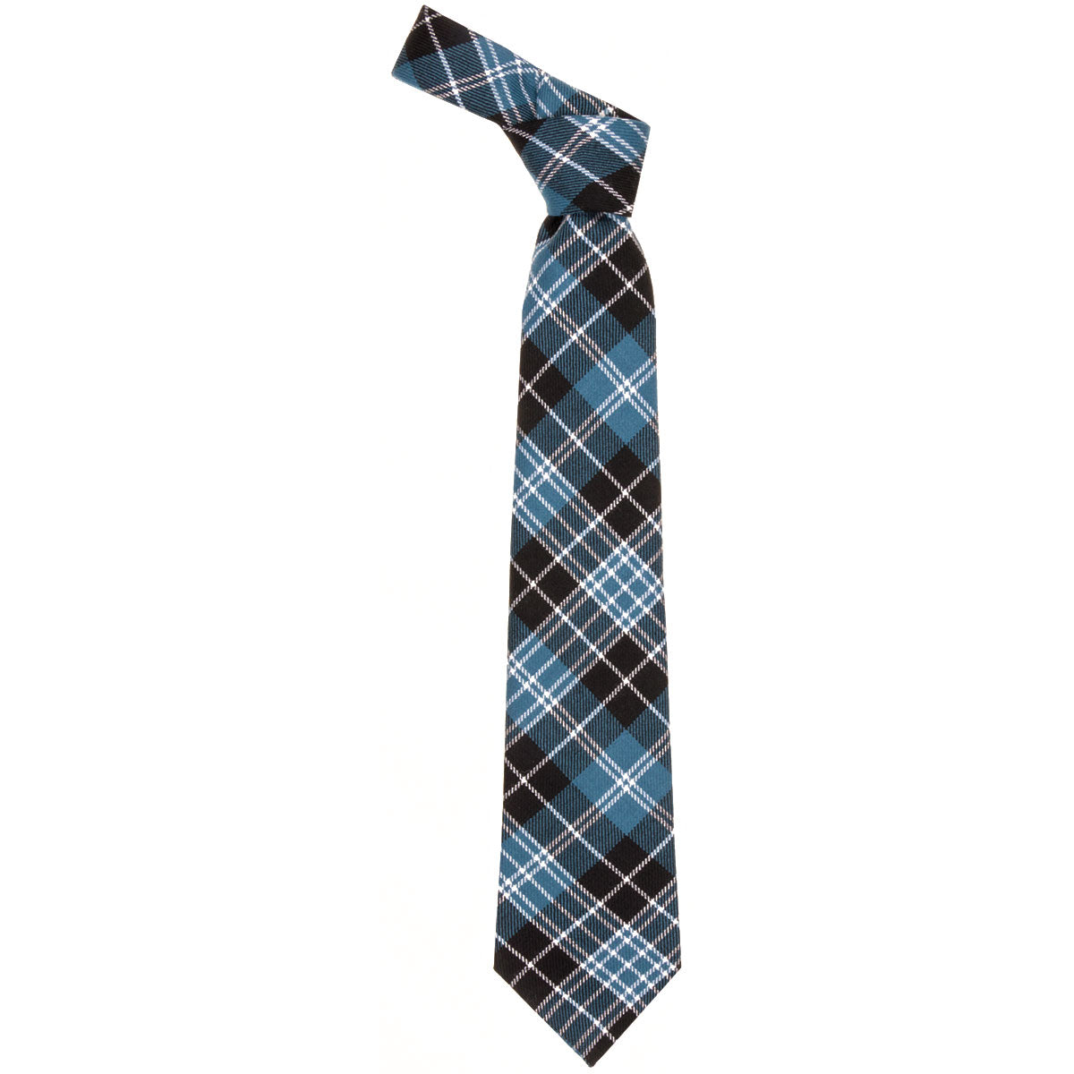 Clark Ancient Tartan Tie | Premium Wool Necktie for Men | Perfect for Weddings, Business Meetings & Formal Events