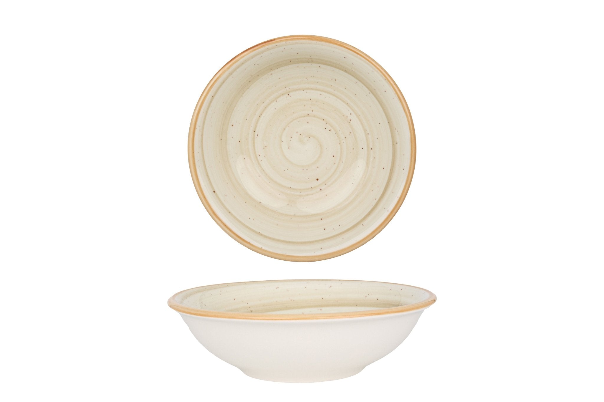 Aura Terrain 13 cm (220cc) Ceramic Dinner Plate - Elegant Dining Tableware for Restaurants, Home, and Special Occasions