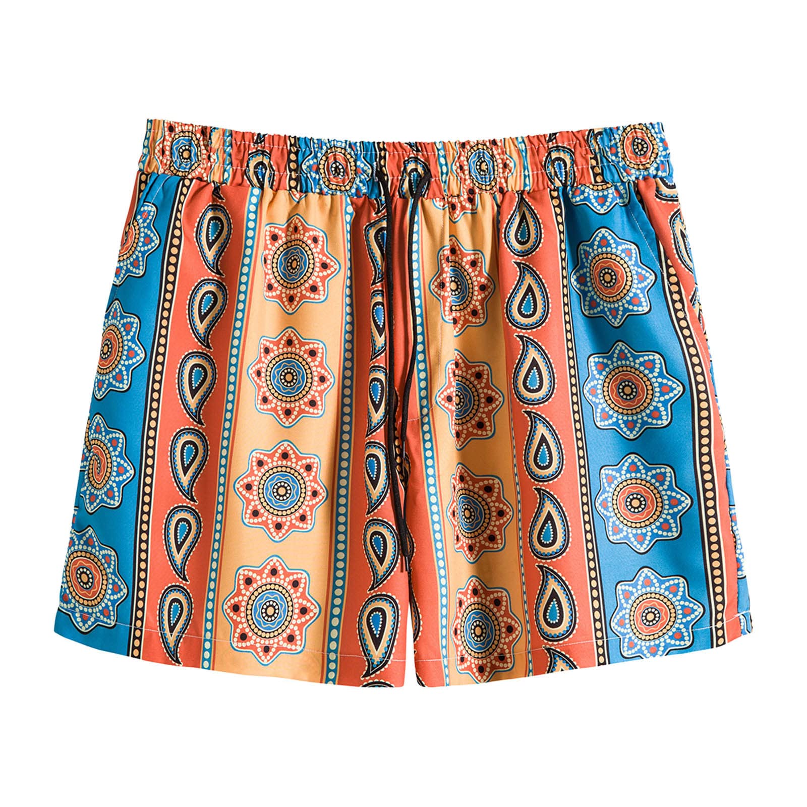 **Men's Quick-Dry Board Shorts - No Mesh Liner, Breathable Beach Swim Trunks for Surfing, Gym, Running & Travel - Lightweight & Comfortable for Active Lifestyles**