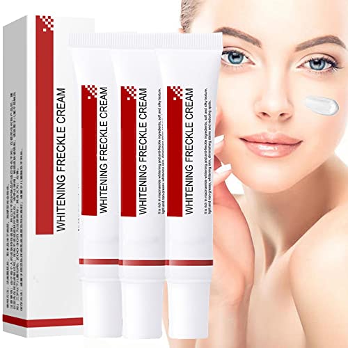 Spot-Off Freckle Whitening Cream - Effective Melasma & Dark Spot Remover for Face - Brightening Skin Treatment for Hyperpigmentation & Sun Spots - 3 Pack - Perfect for Daily Skincare Routine & Evening Skin Tone