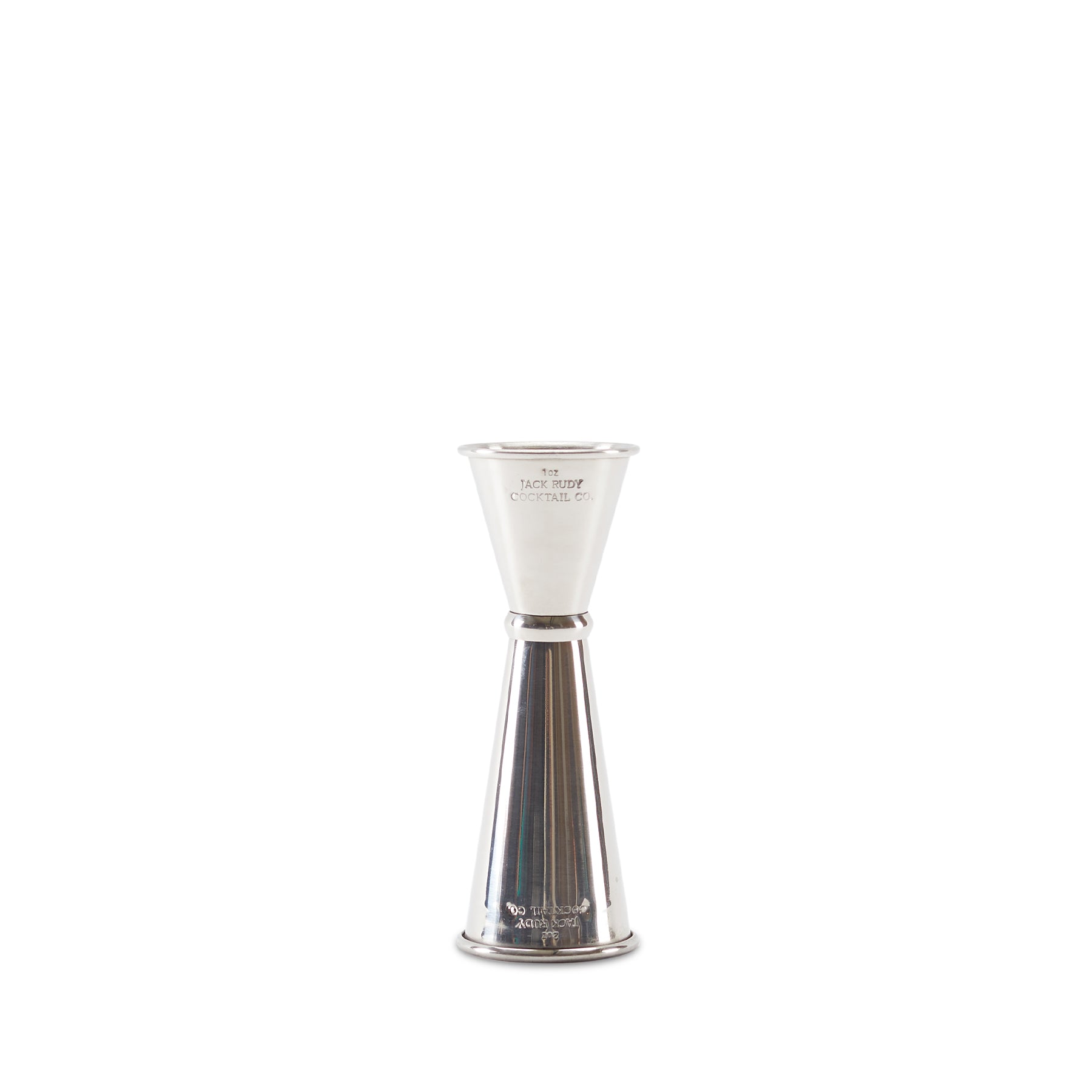 Professional Stainless Steel Jigger for Cocktail Making - 1oz & 2oz Dual-Sided Measuring Cup - Perfect for Bartenders, Home Bars & Mixology Enthusiasts - Ideal for Crafting Martinis, Margaritas & Cocktails at Home or Commercial Bars
