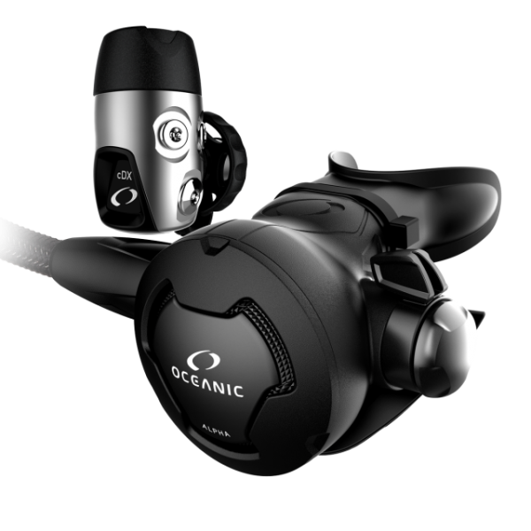 Oceanic Alpha 10 Scuba Diving Regulator with cDx - Professional Dive Gear for Underwater Exploration & Marine Adventures