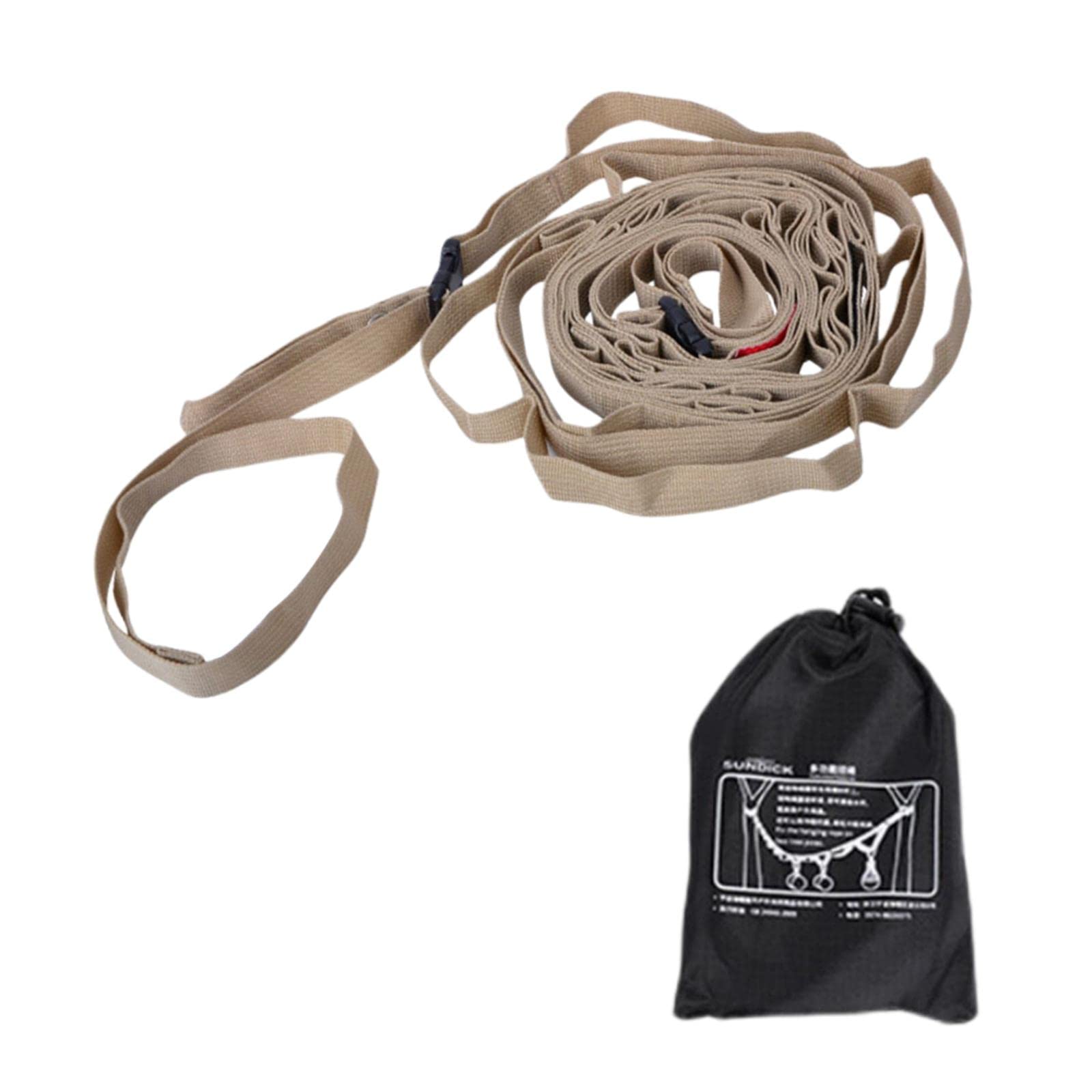AMLESO Adjustable Windproof Camping Tent Rope - Multifunctional Lanyard for Outdoor, RV & Home Use - Perfect for Clothesline, Lamp Hanging & Gear Organization