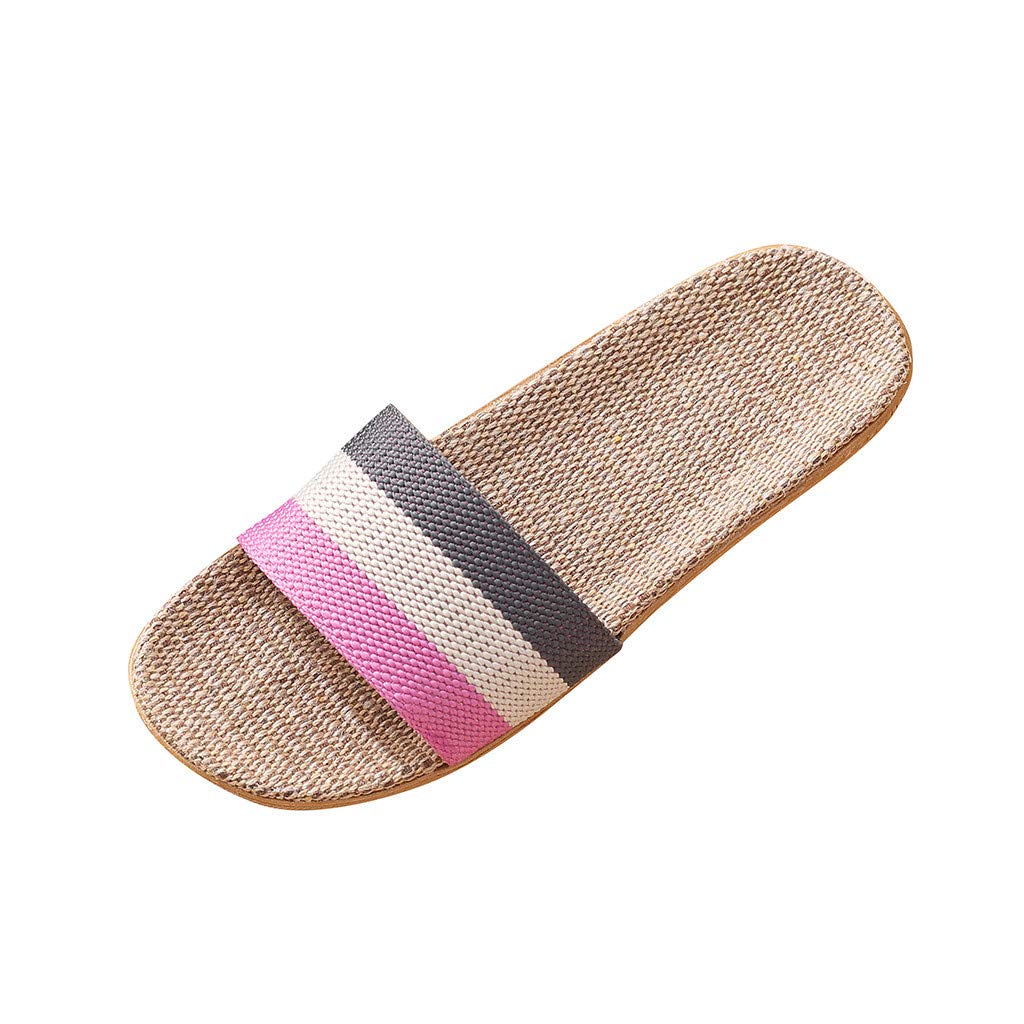 Women's Casual Slip-On Slippers - Comfortable Indoor/Outdoor Beach Slides for Home, Fashion Sandals with Soft Sole - Perfect for Lounging, Travel & Summer Wear