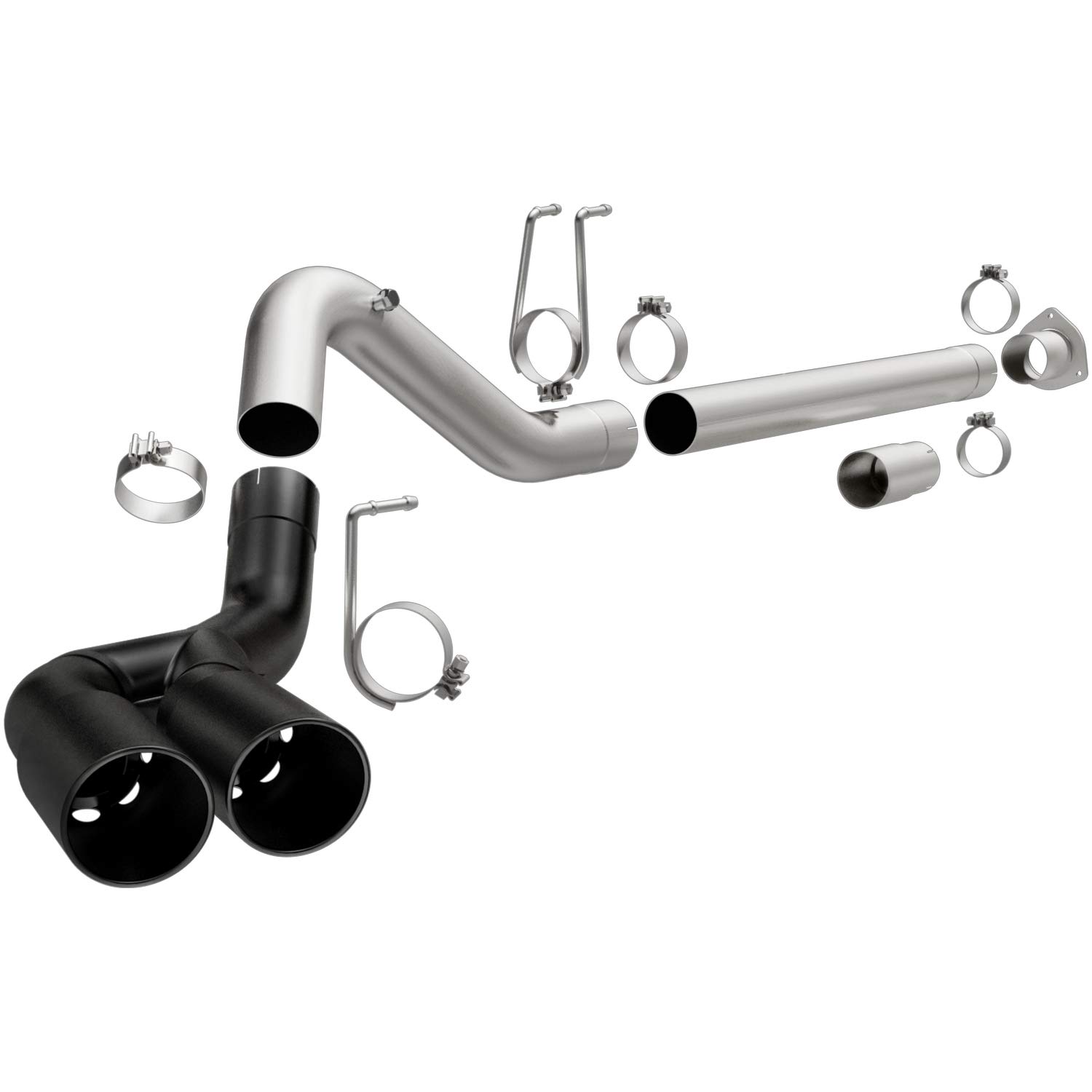 Premium Cat Back Exhaust System - High Performance Stainless Steel Muffler for Enhanced Sound & Power - Perfect for Racing, Street Driving & Car Enthusiasts