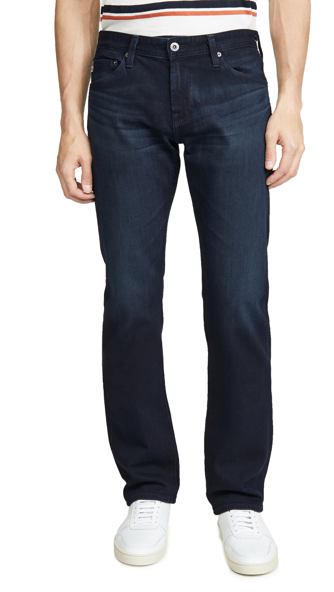AG Adriano Goldschmied Men's Graduate Tailored Slim Fit Dress Pants - Premium Stretch Wool for Business & Formal Occasions