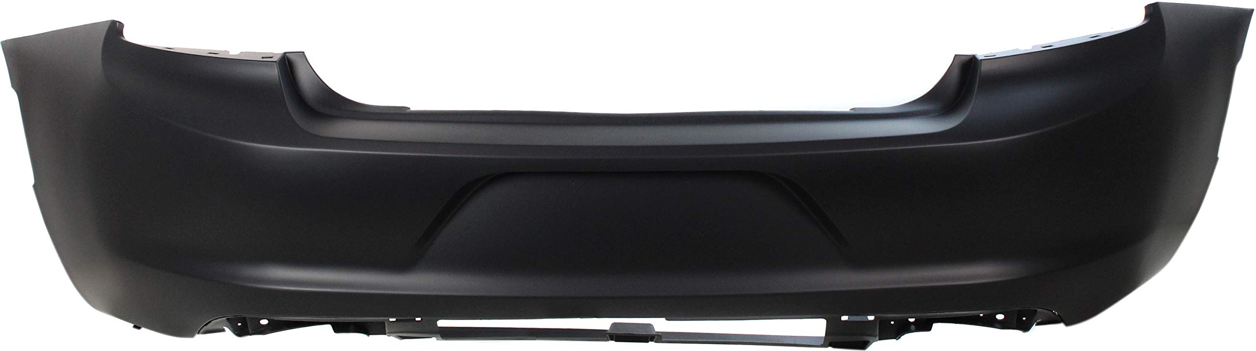 Evan Fischer Rear Bumper Cover Primed for 2015-2017 Dodge Charger | Perfect Fit Replacement for Accident Repair & Car Restoration