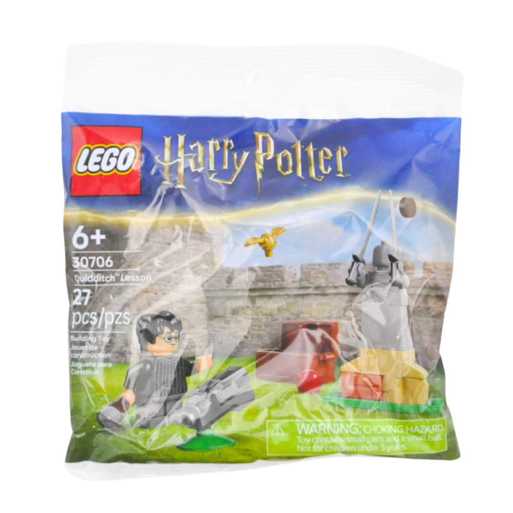 LEGO Harry Potter Quidditch Lesson Building Set 30706 - Magical Wizarding World Toy for Kids & Collectors - Perfect for Creative Play & Display