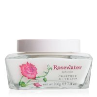 Organic Rosewater Body Cream for Hydration & Glow - Soothing Moisturizer for Dry Skin, Face & Hands - Perfect for Daily Use & Spa Nights