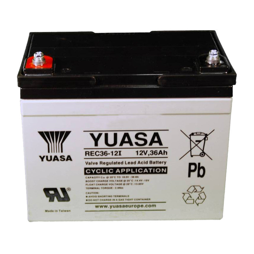 12V 36Ah AGM Deep Cycle Battery for Mobility Scooters - Reliable Power for Seniors & Disabled - Perfect for Outdoor Travel & Daily Commuting