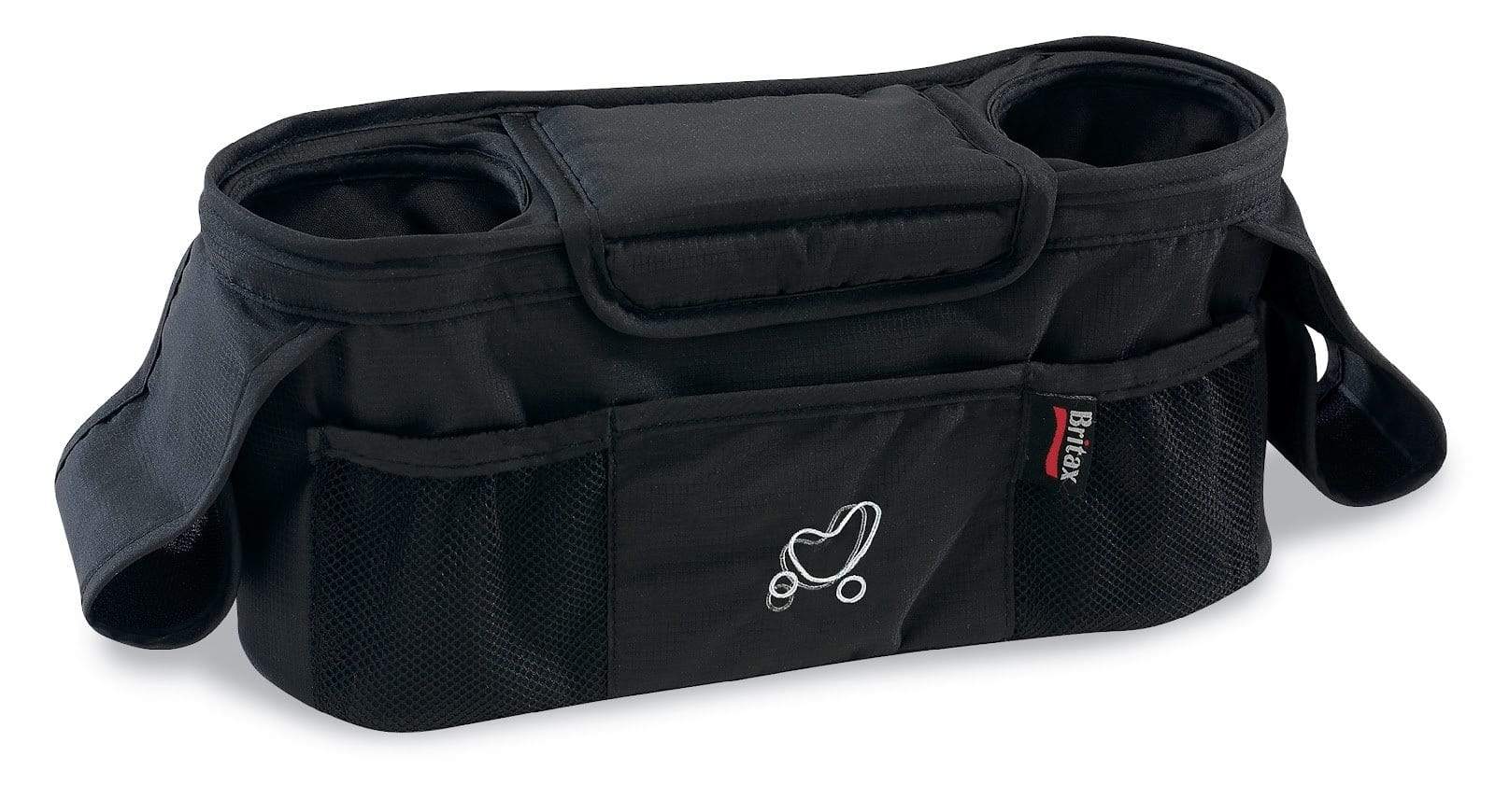 Britax Stroller Organizer - Premium Baby Stroller Accessory with Storage Pockets for Diapers, Bottles & Toys | Perfect for Shopping, Travel & Daily Walks