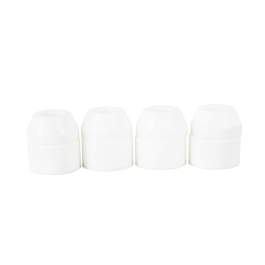 Corey Skates 80a Rollerskate Cone/Barrel Bushings Combo 8pk - Premium White Skateboard Bushings for Smooth Ride & Precise Control - Perfect for Outdoor Skating, Park Tricks & Street Performance