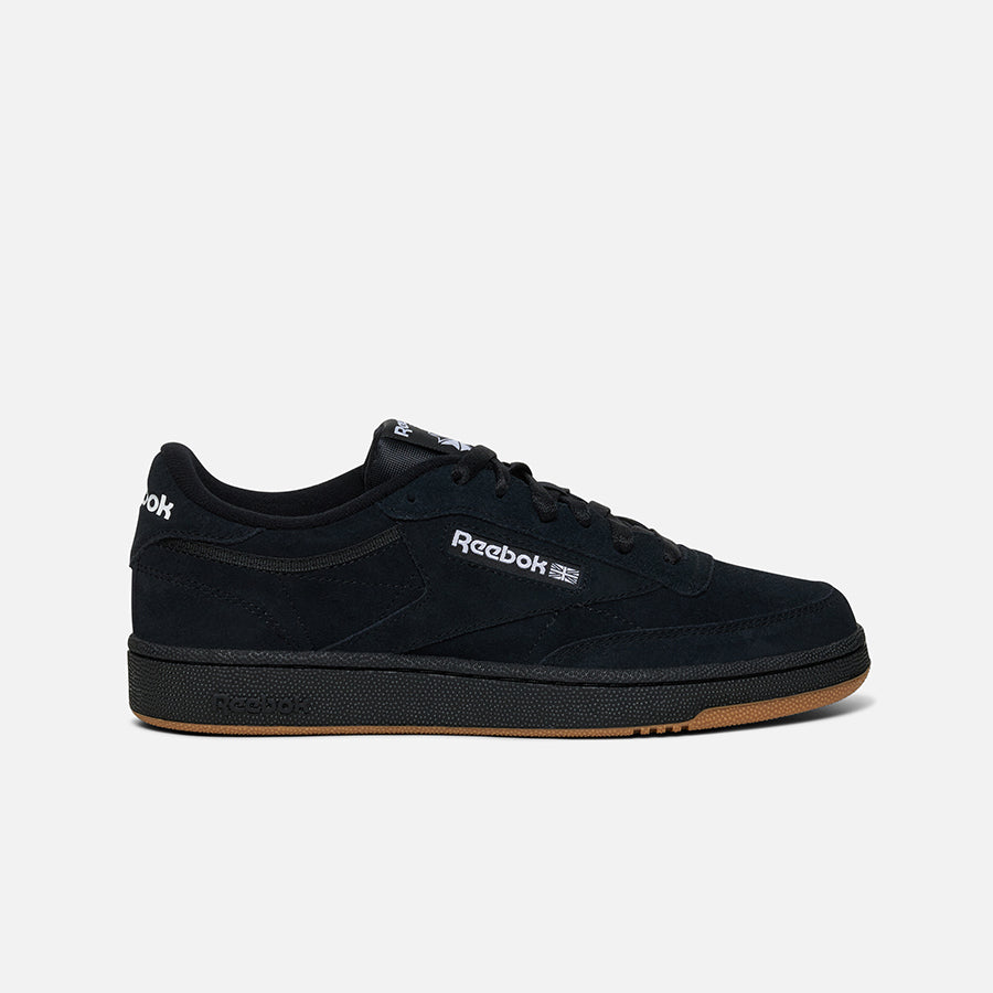 Reebok Club C 85 Vintage Sneakers - Black & White Retro Tennis Shoes for Men & Women | Casual Wear, Gym, Street Style