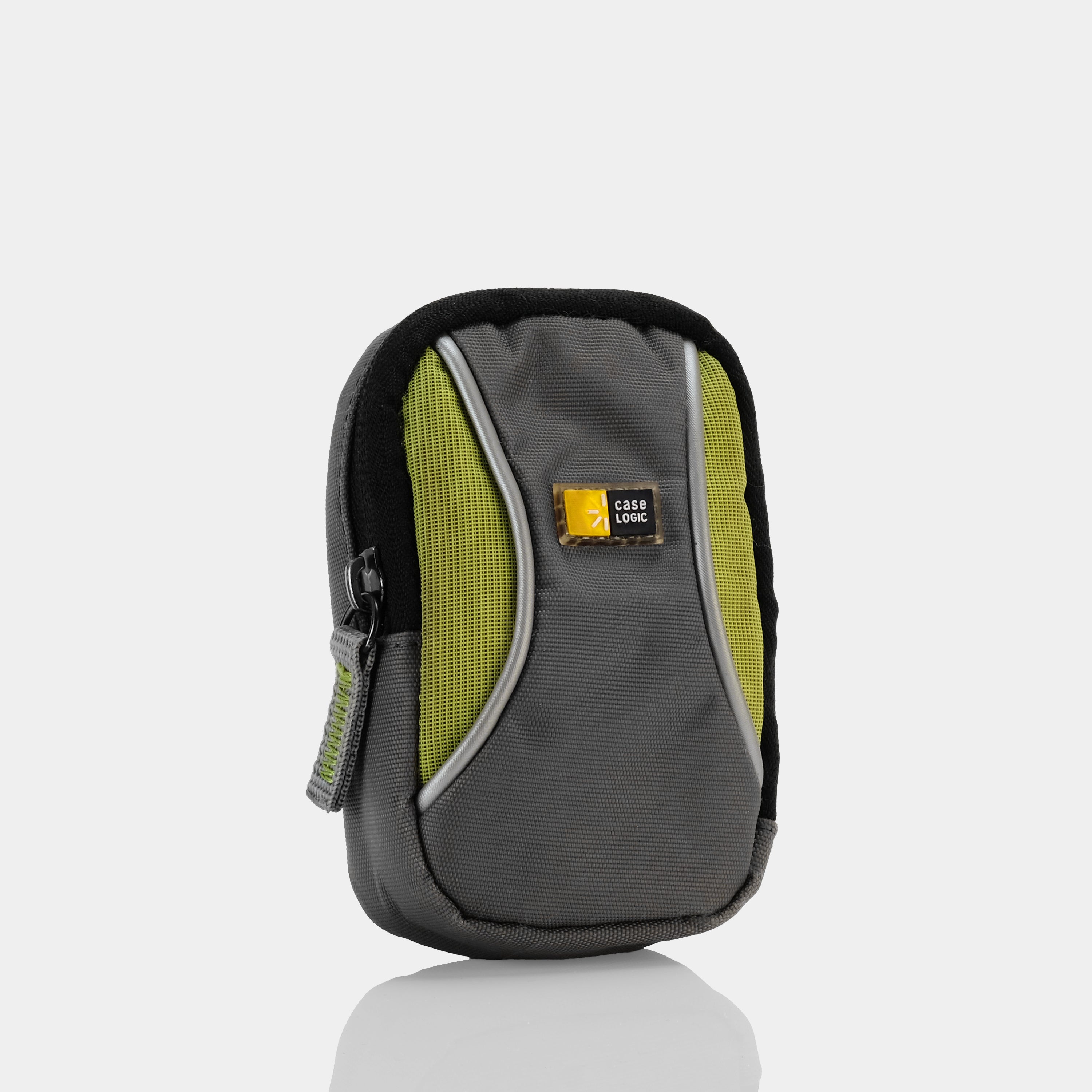 Case Logic Green & Grey Canvas Camera Case for Point & Shoot Cameras - Perfect for Travel, Hiking & Everyday Protection