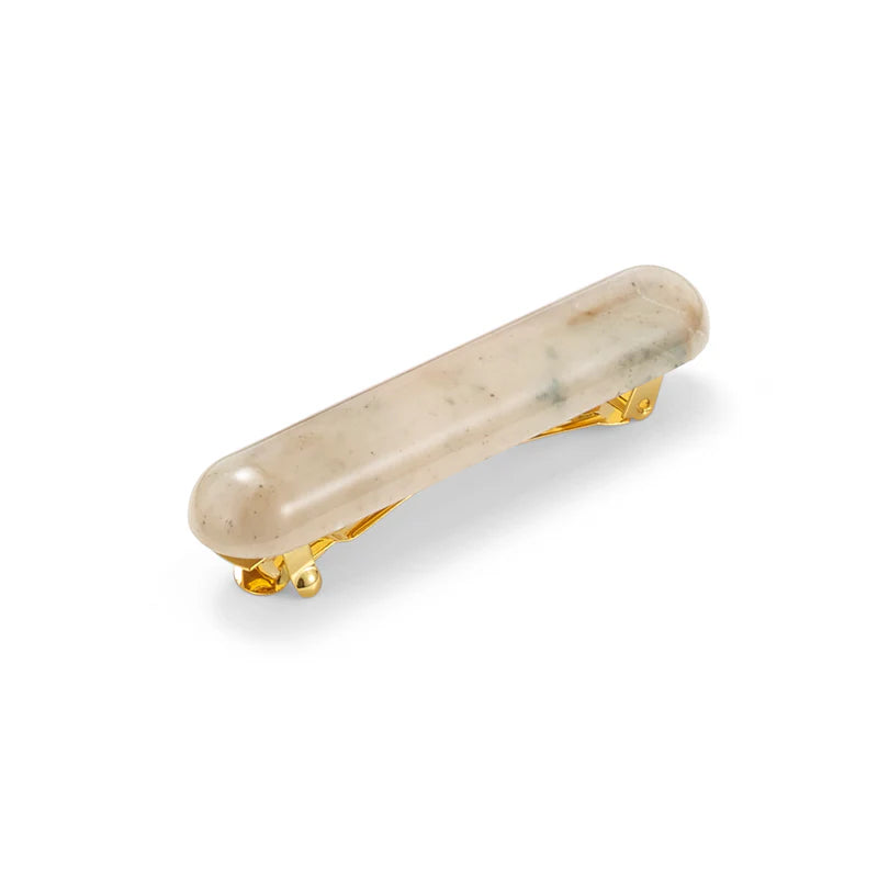 Elegant Lelet Marble Hair Clip - Stylish Barrette for Women & Girls - Perfect for Weddings, Parties & Everyday Hairstyles