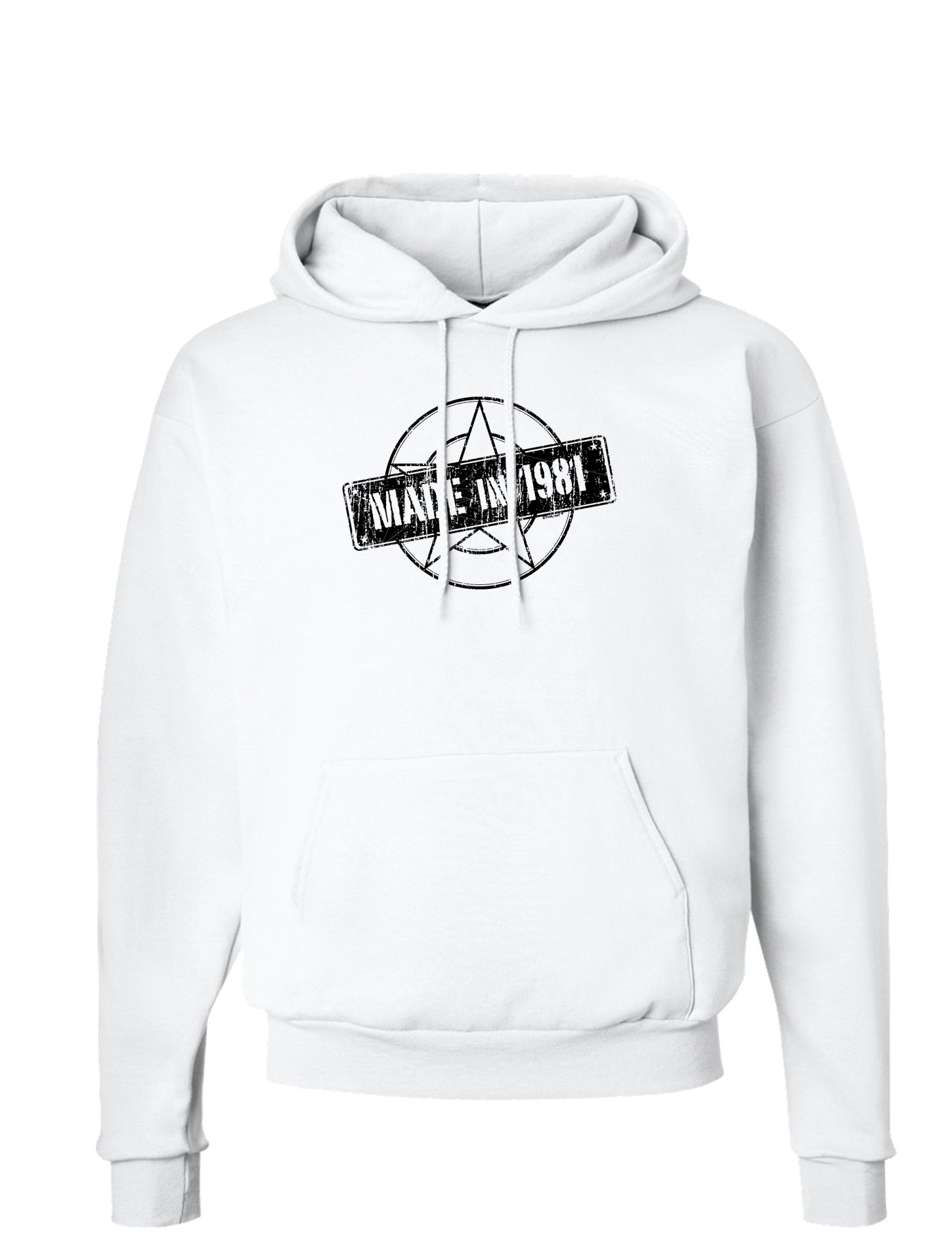 1981 Vintage Hoodie Sweatshirt - Retro Style Unisex Pullover for Casual Wear & Outdoor Adventures